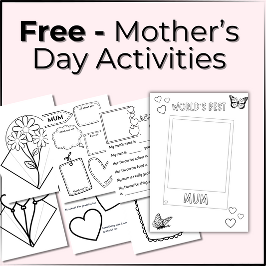 Free Mother’s Day Activity Pack