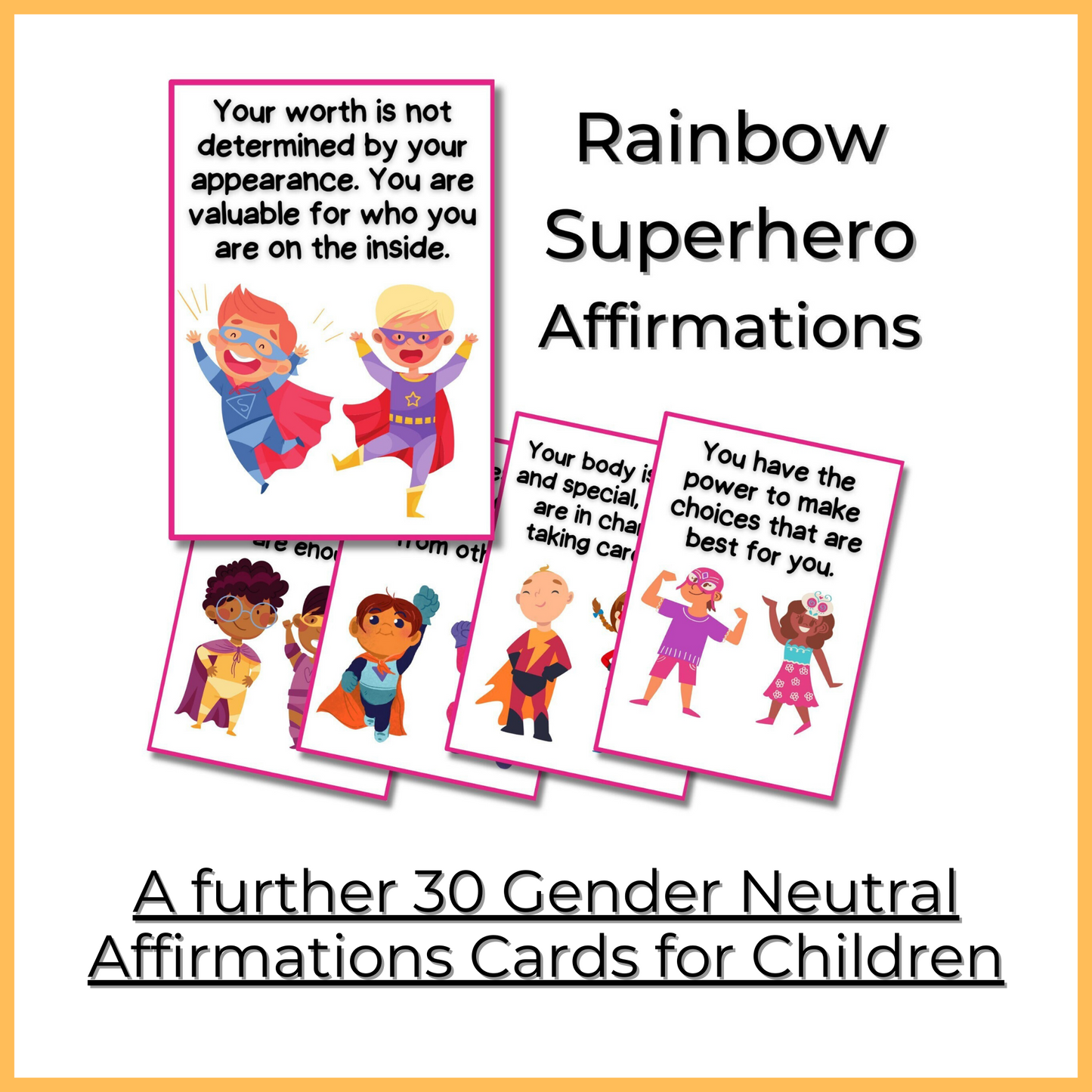 Gender Equality Bundle - Printable Posters and Affirmation Cards