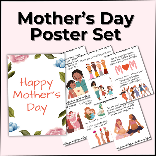 Mother's Day Poster Set